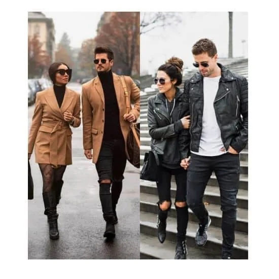 couple matching outfit ideas, couple outfit ideas for pictures