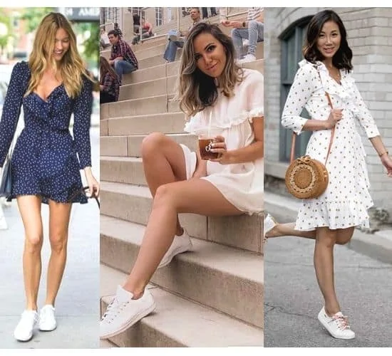 what to wear with tennis shoes ladies, tennis shoes outfit ideas