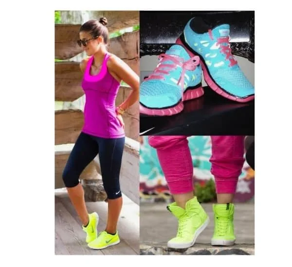 zumba shoes, what to wear to zumba class, Zumba attire for female 