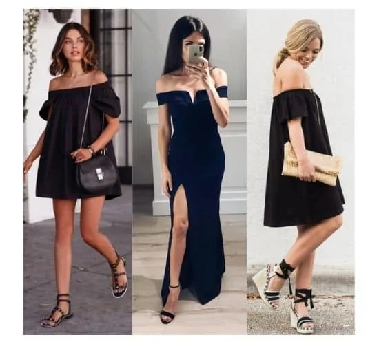 all black outfit ideas for ladies, all black outfit party ideas