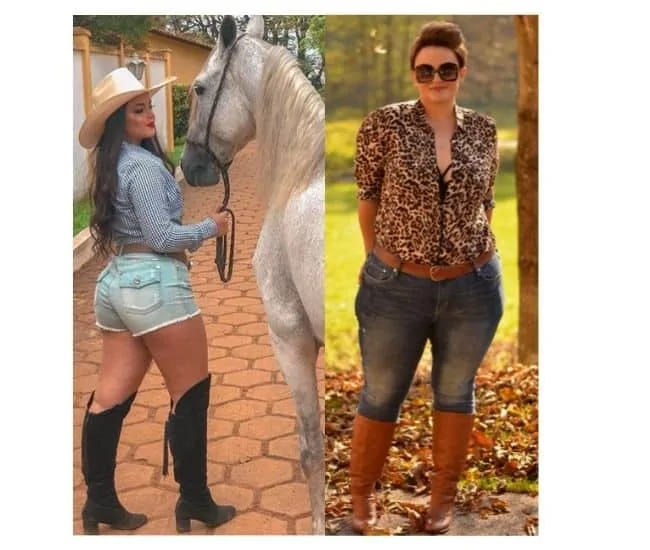 plus size cowgirl outfit ideas, western girl fashion plus size