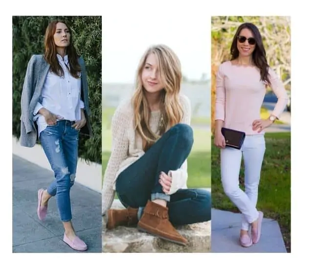 what to wear with moccasins, moccasins outfit ideas