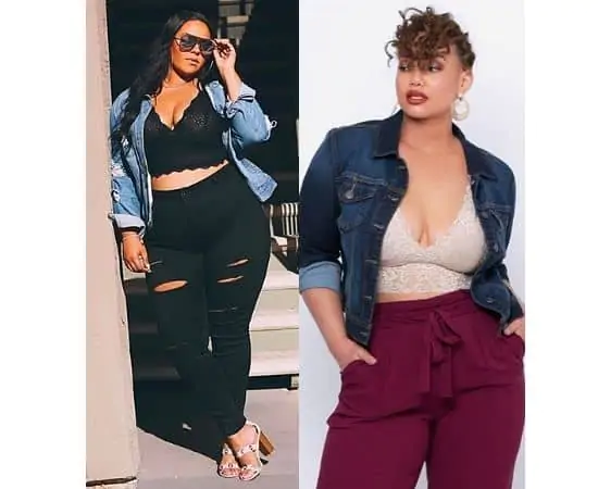 PLUS SIZE BRALETTE OUTFIT IDEAS