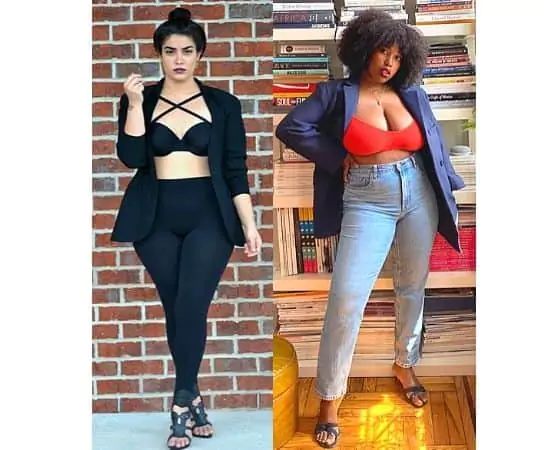 PLUS SIZE BRALETTE OUTFIT IDEAS