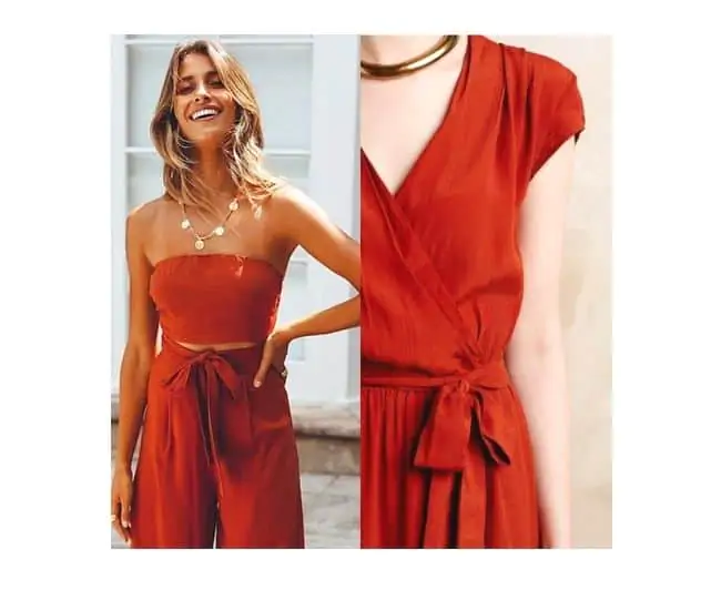 what to wear with rust and terracotta