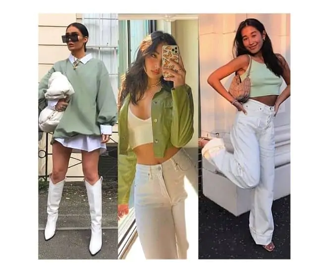 what color to wear with sage green