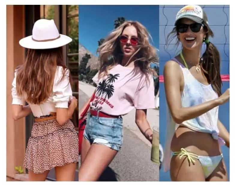 how to dress like a California style girl