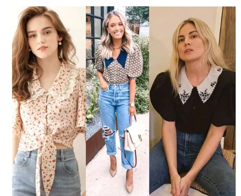 HOW TO WEAR A BLOUSE WITH JEANS