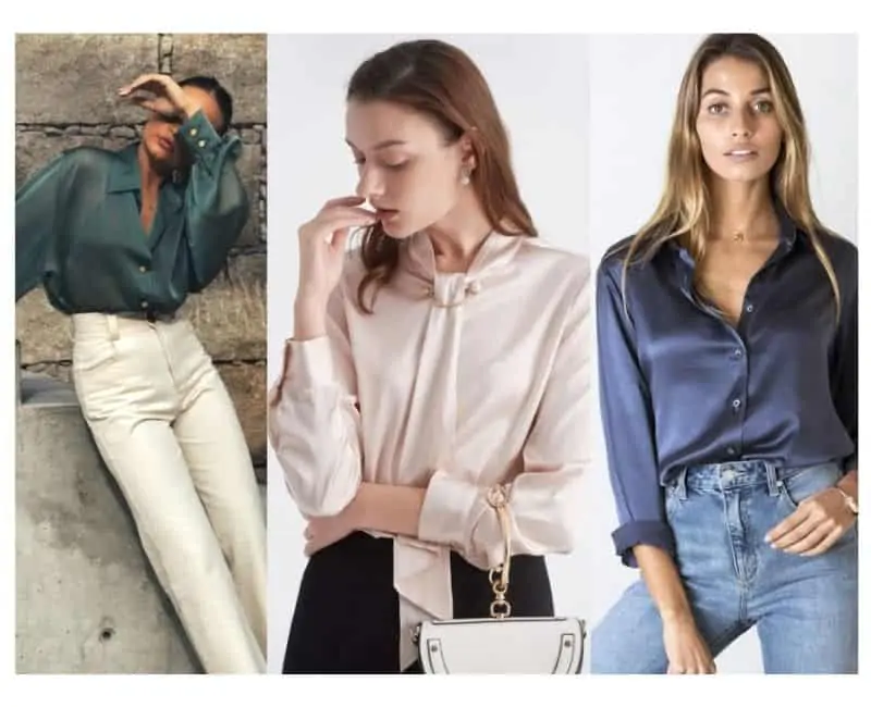 how to wear a blouse with jeans