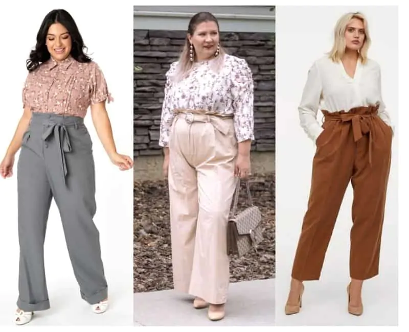 office wear plus size pants