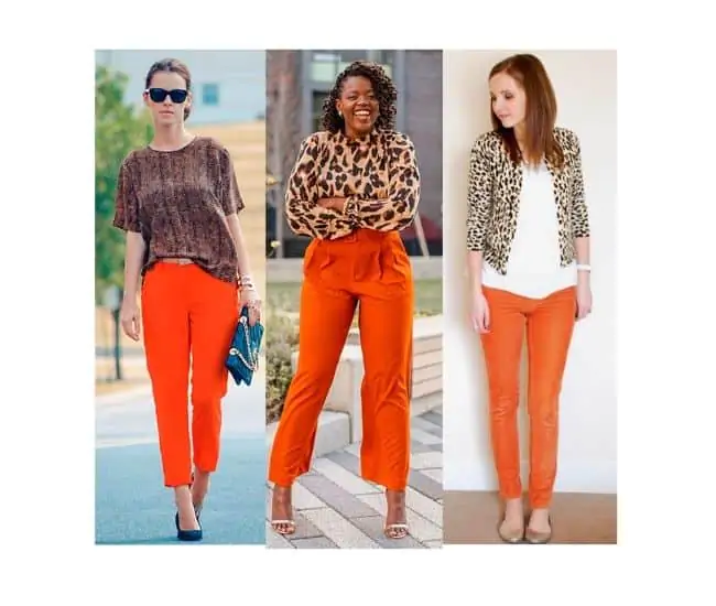 WHAT TO WEAR WITH ORANGE SHORTS & PANTS