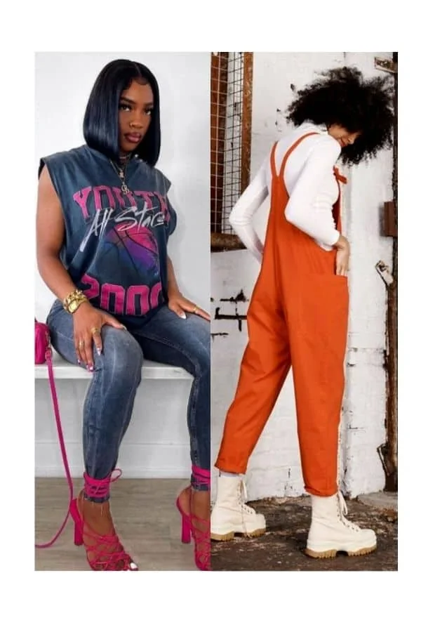 90s vintage aesthetic fits