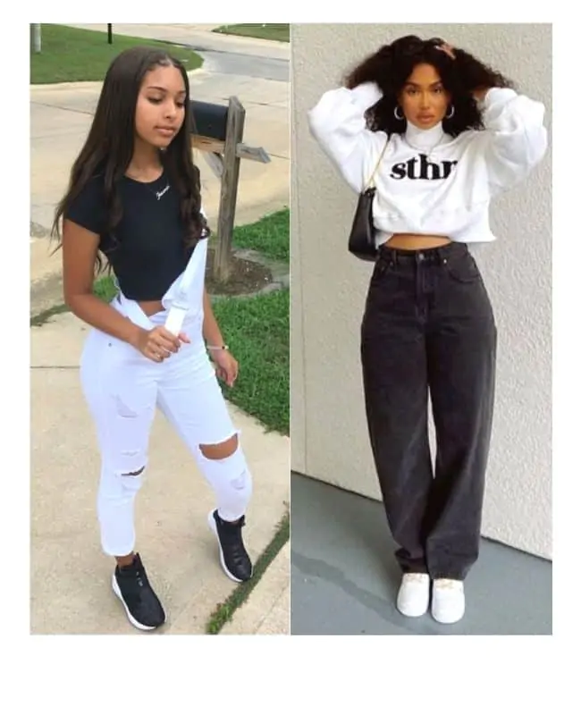 black teenage girl outfit ideas for school