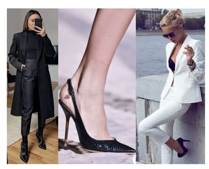 what shoes to wear mafia boss gangster girl