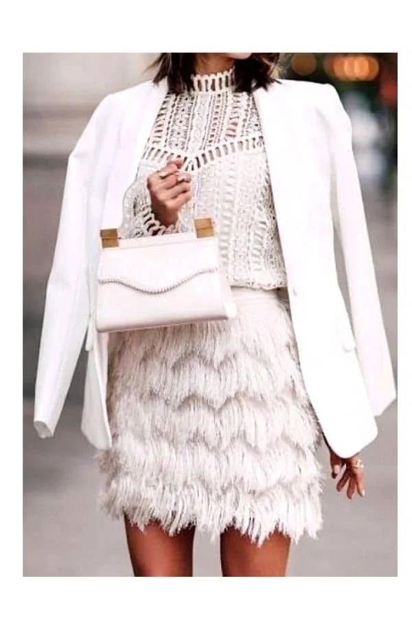 winter white party outfits