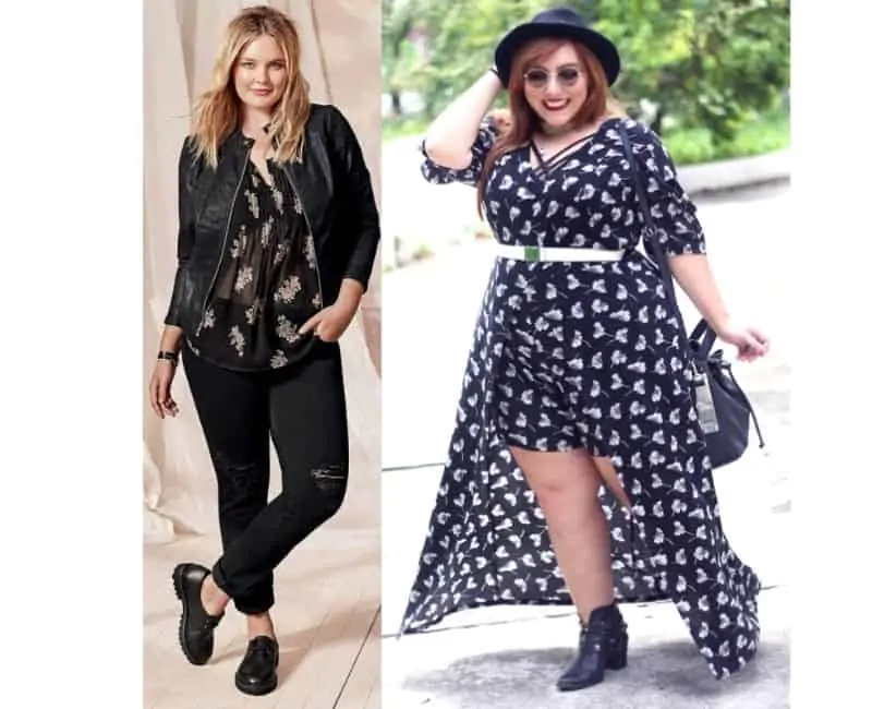 how to dress boho, plus size boho outfit ideas
