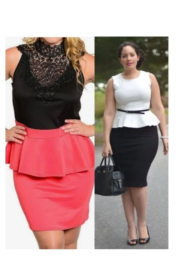 clothes & slimming tips that flatter a plus size figure