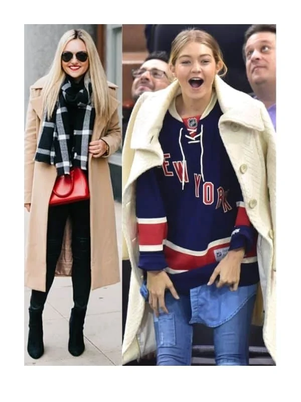 Hockey game dress code in winter