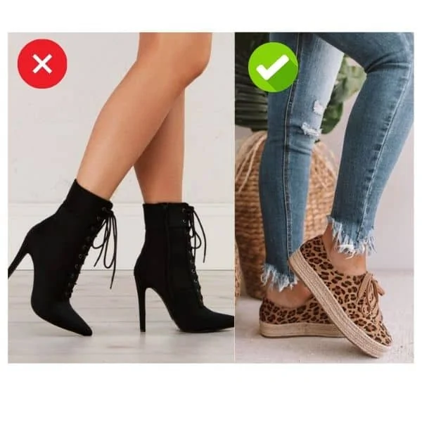 what shoes to wear to NFL game