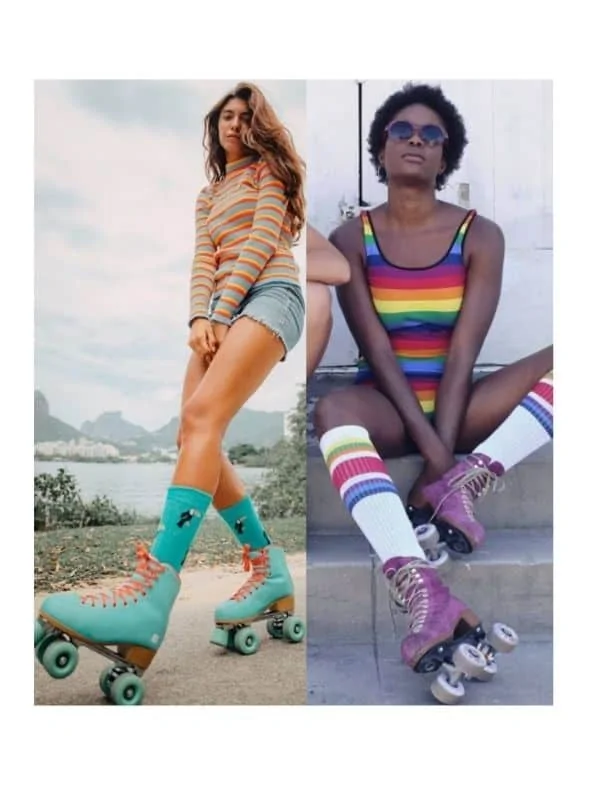 80s roller girl outfit