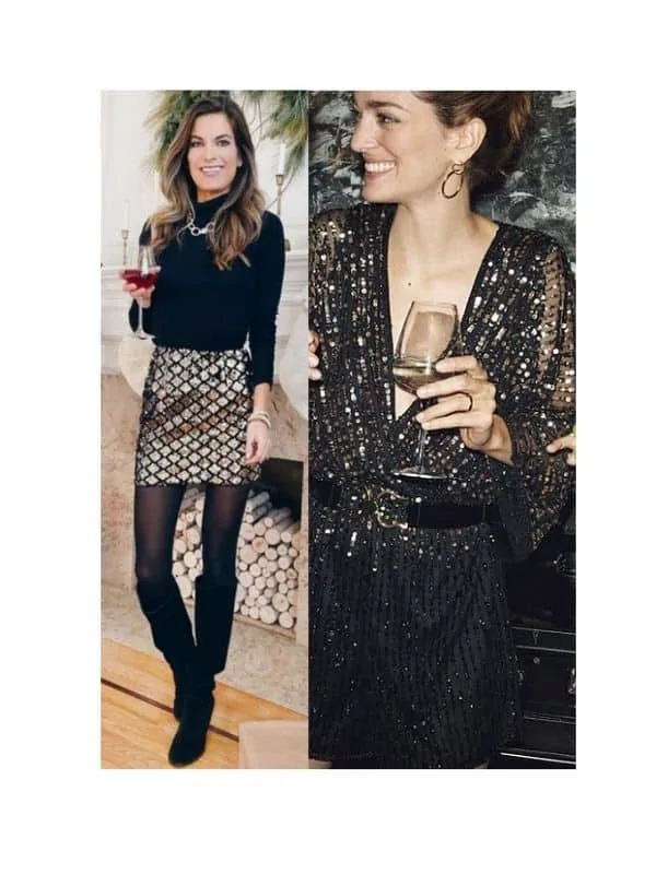 What to wear to a festive dinner house party