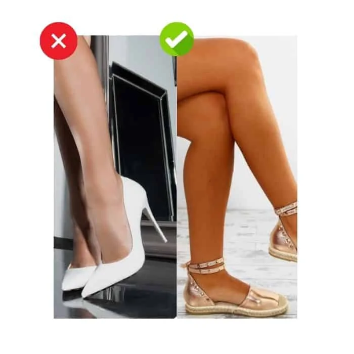 what shoes to wear to highland games