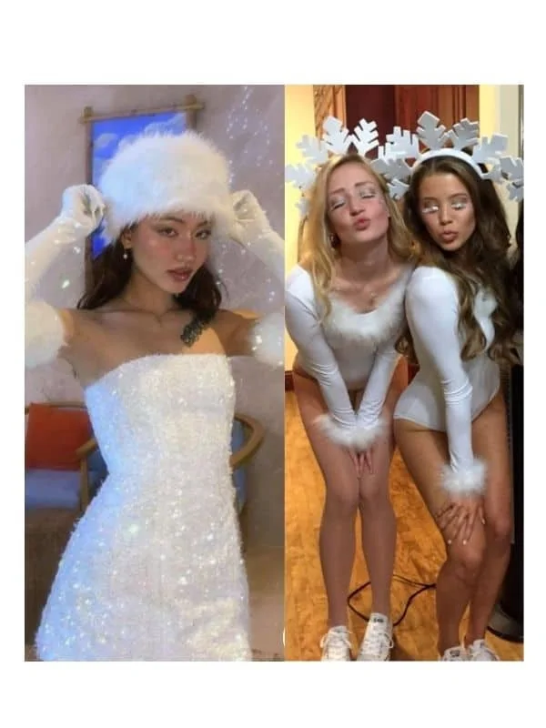 winter wonderland attire for female