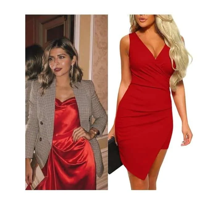 wear red for anniversary dinner