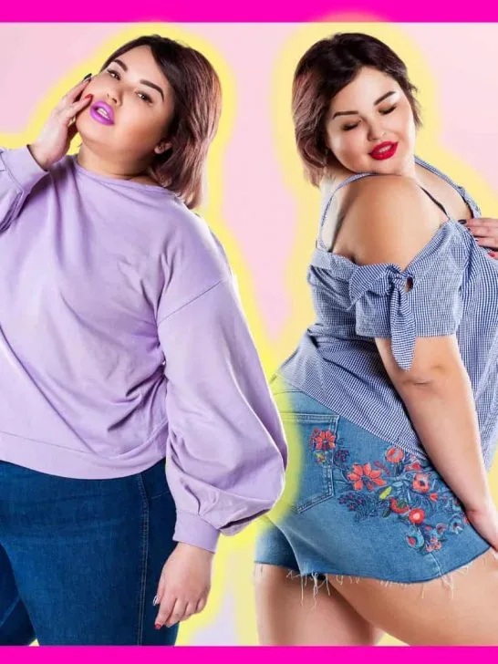 ✨How to dress up jeans as a plus size? (+ what should avoid!)