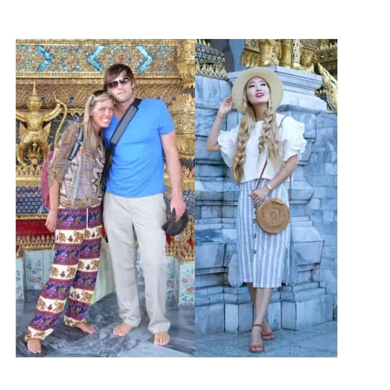 What to wear to temples in thailand