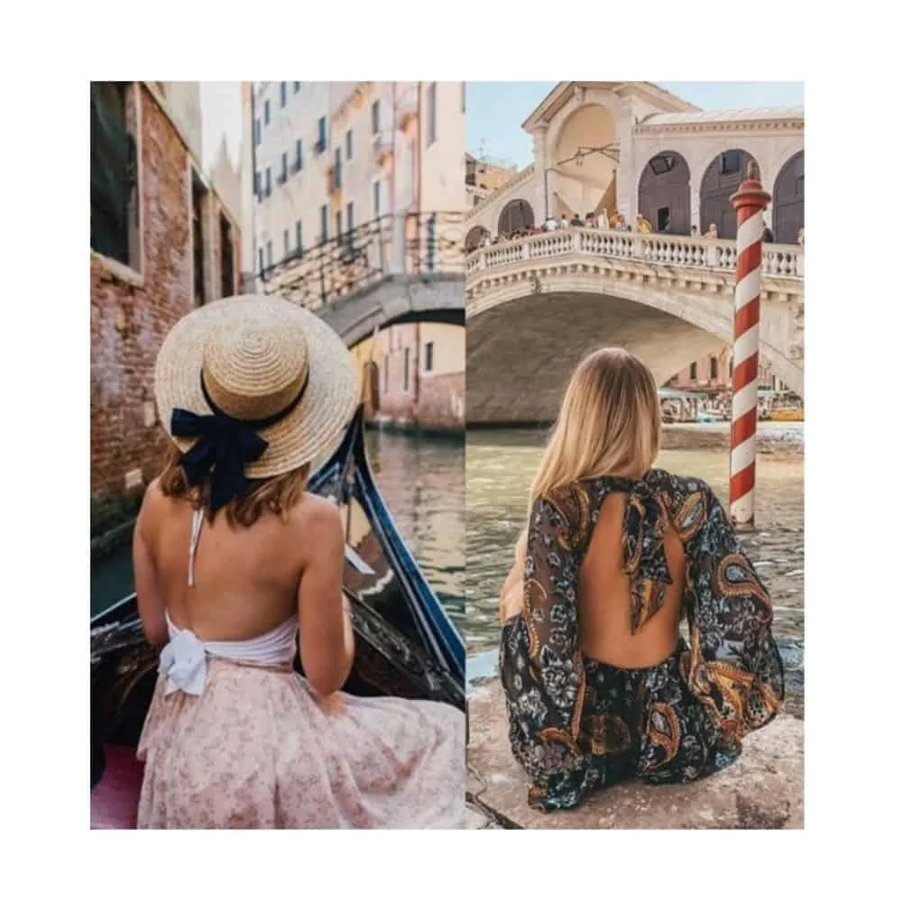 what to wear to a gondola ride in Venice
