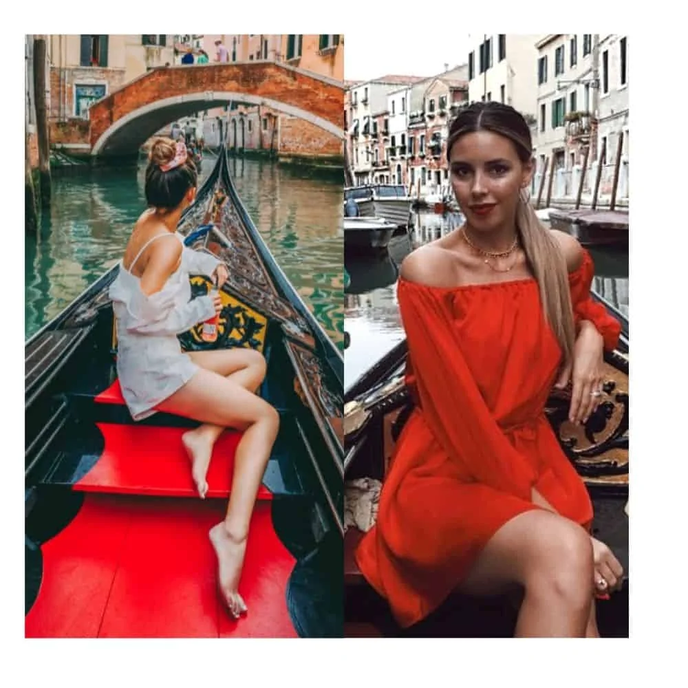 what to wear to a gondola ride in Venice
