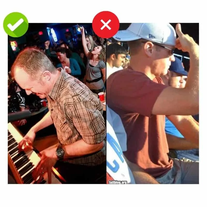 what to wear to a piano bar guys