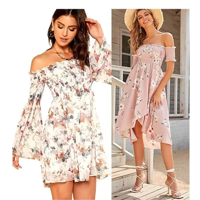 floral print dress for pool party