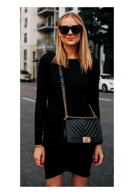 black Chanel boy outfit ideas