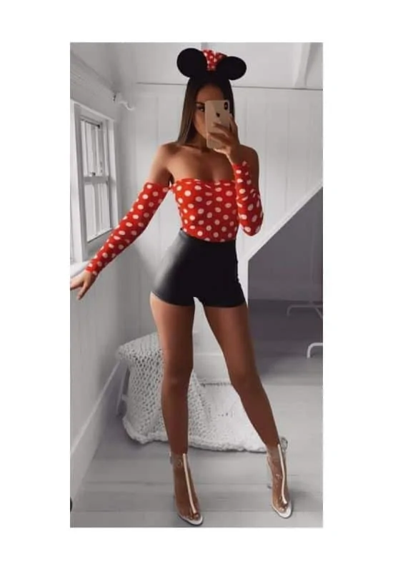 Minnie Mouse outfit costume