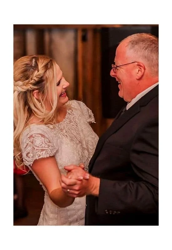 Bride's father daughter dance outfits