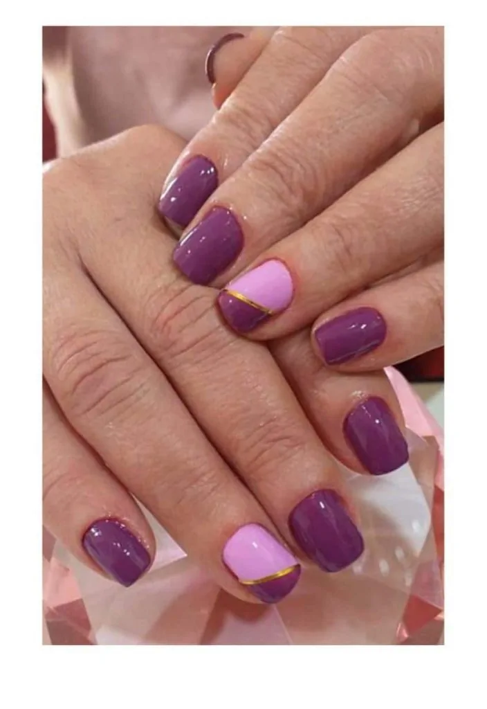 nail designs for 50th birthday