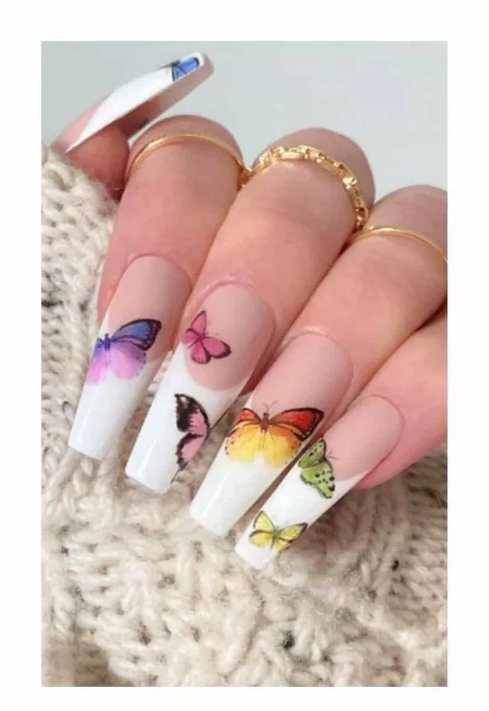 french nails for 50th birthday party