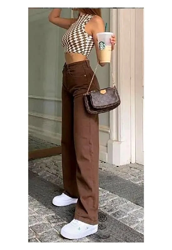 Korean style jeans and shirts