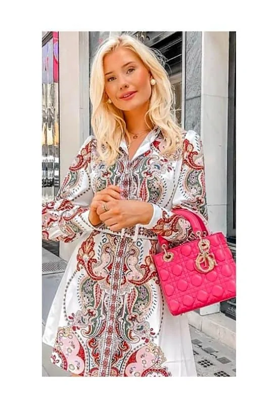 Small pink lady dior outfit