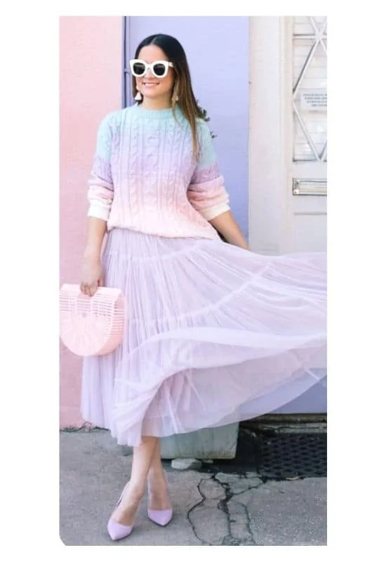 Pastel tutu skirt outfit ideas adult