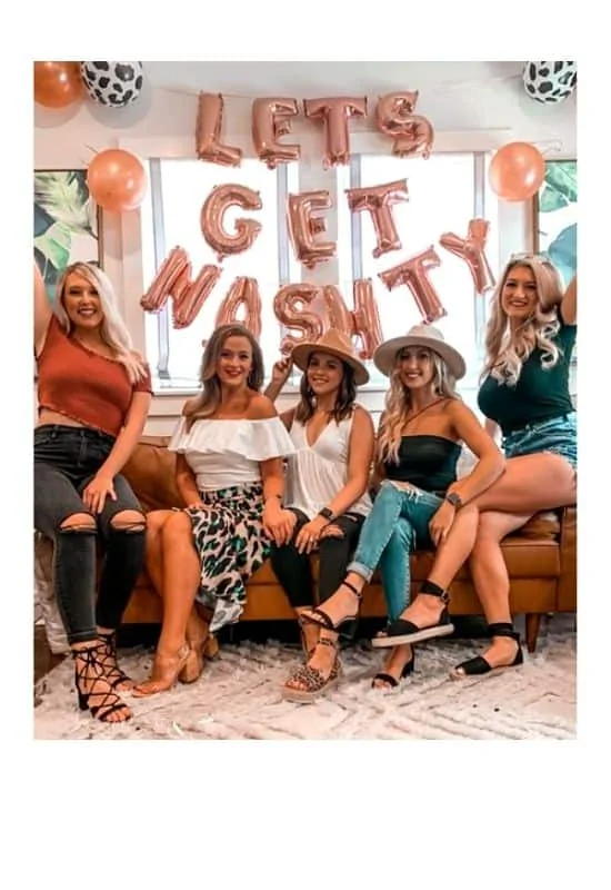 Simple bachelorette party outfits at home