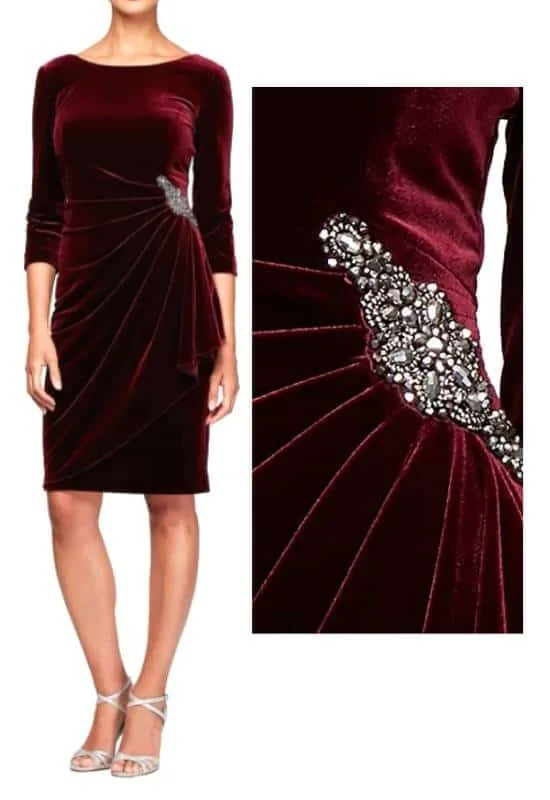 Goth wedding Guest dress