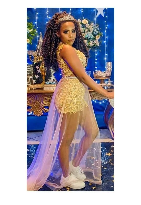 casual dress for debut party