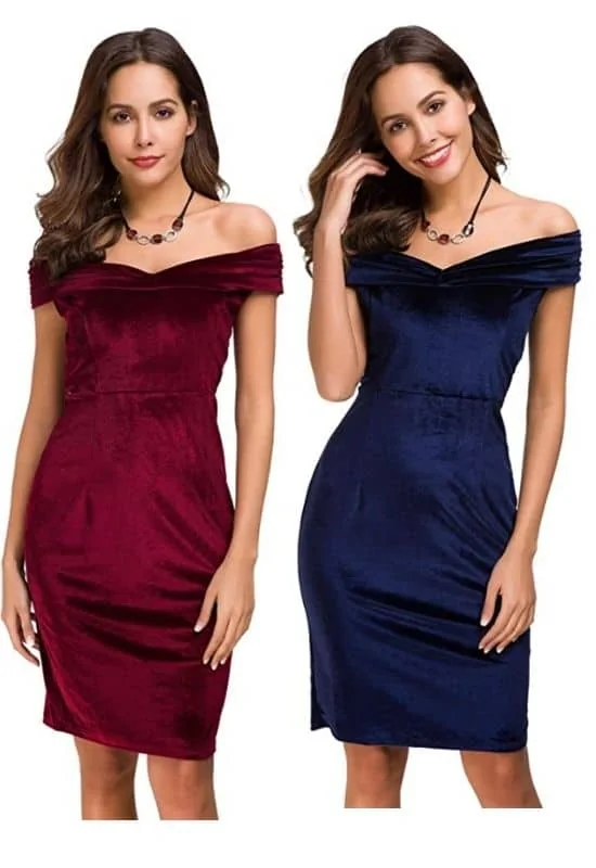 Simple yet classy dress for debut guest