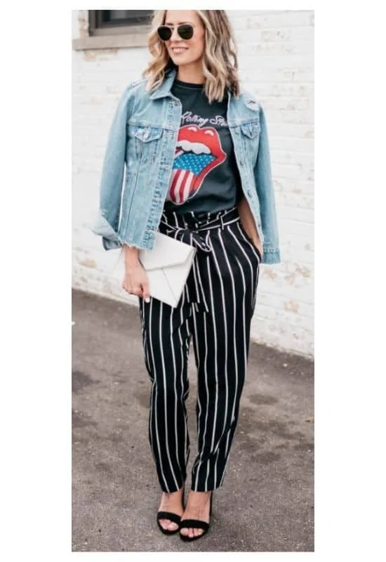 casual rock concert outfit