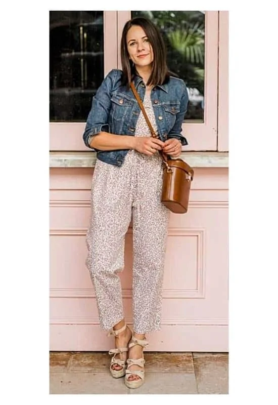 What to wear over a sleeveless jumpsuit