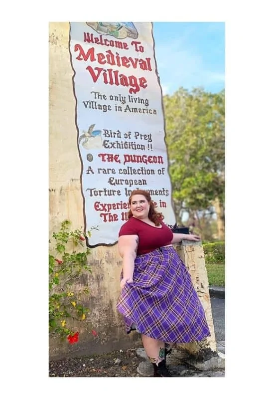 what to wear to the medieval village