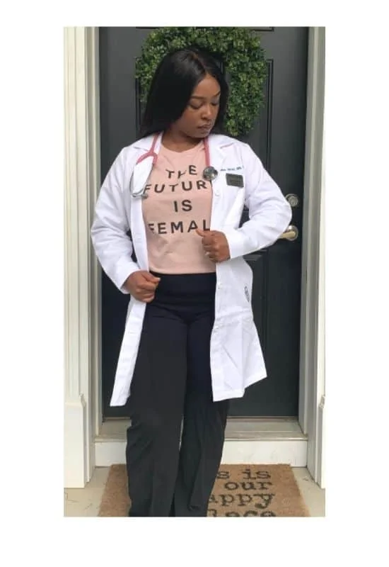 Fun medical white coat outfit ideas